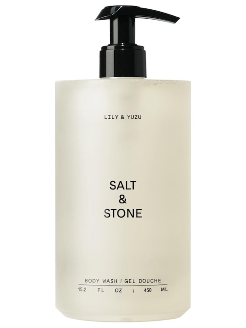 New Salt & Stone Lily & Yuzu Refillable Skin Softening Body Wash